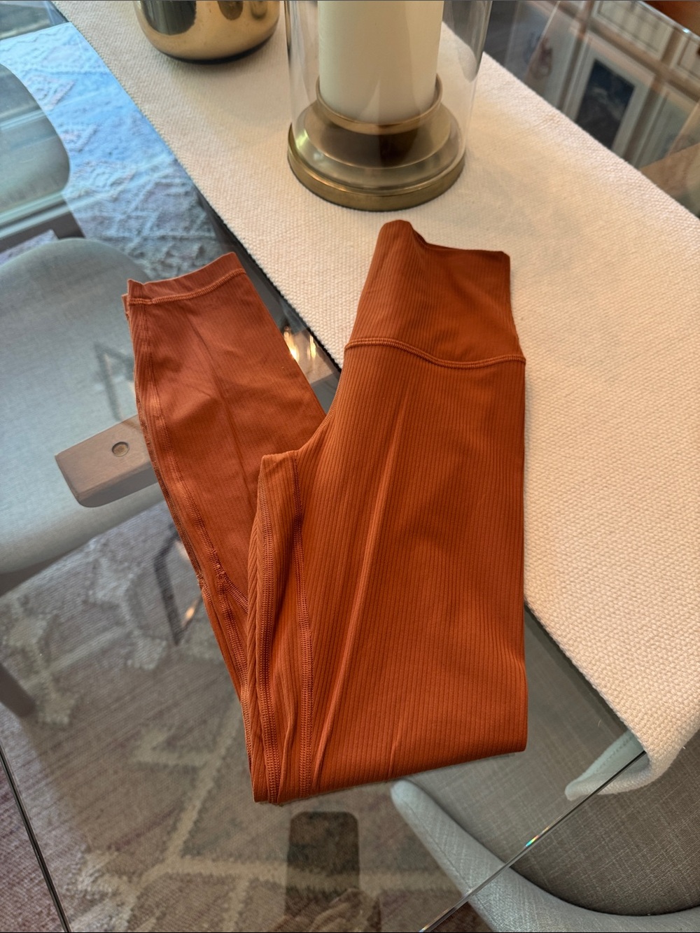 Lululemon Align Ribbed High Rise Pant 25” - Picture 4 of 6